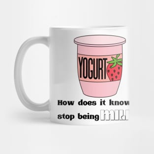 Yogurt - Umbrella Academy Quote Mug